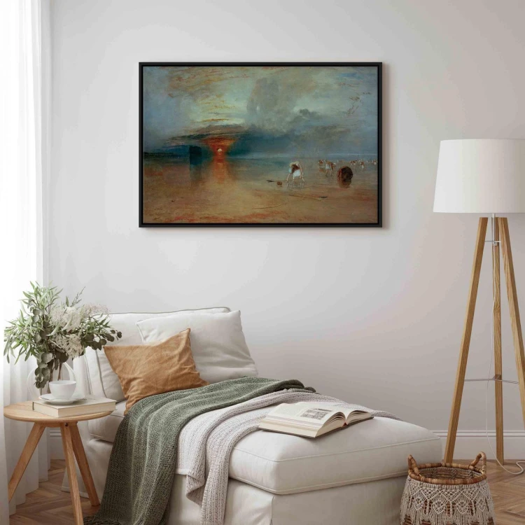 Obraz - William Turner – Plaża Calais, odpływ