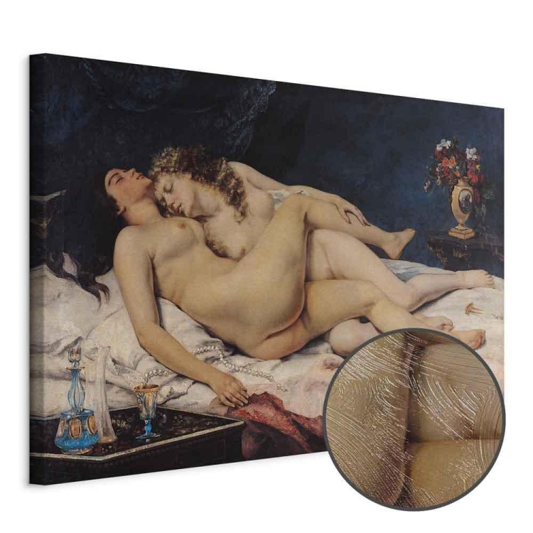 Obraz - Gustave Courbet – Śpiące