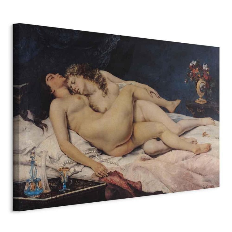 Obraz - Gustave Courbet – Śpiące