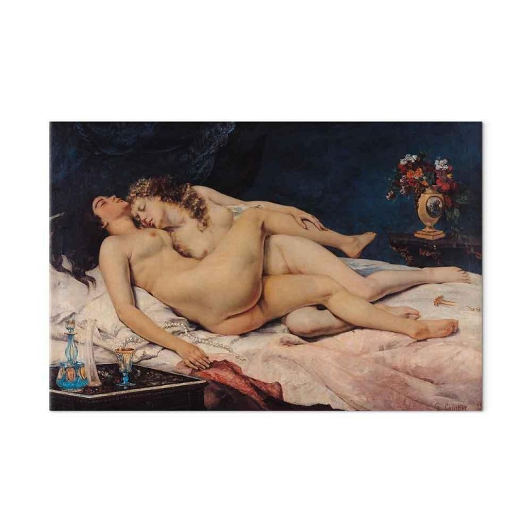 Obraz - Gustave Courbet – Śpiące