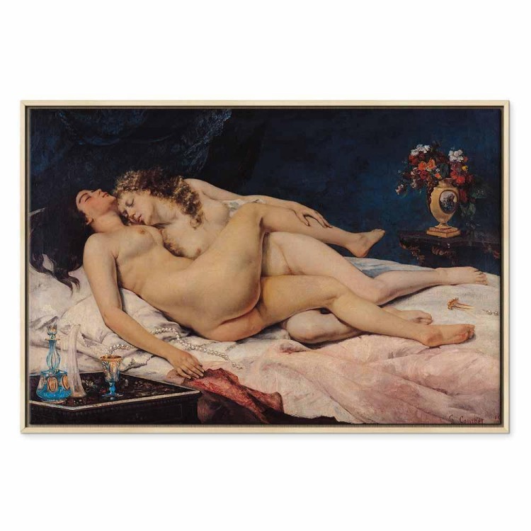 Obraz - Gustave Courbet – Śpiące
