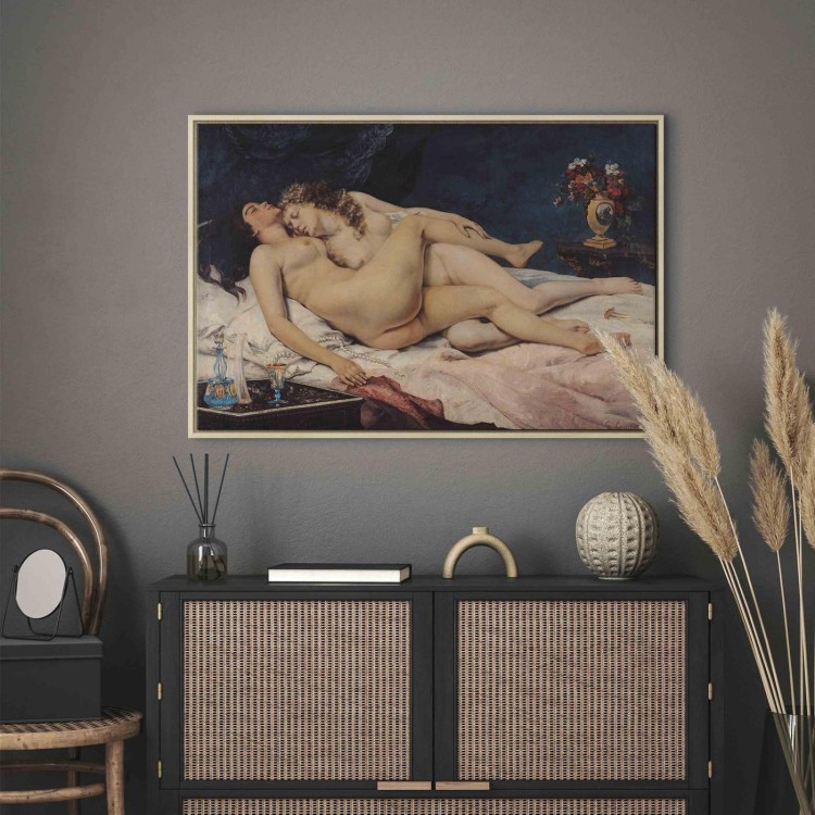 Obraz - Gustave Courbet – Śpiące