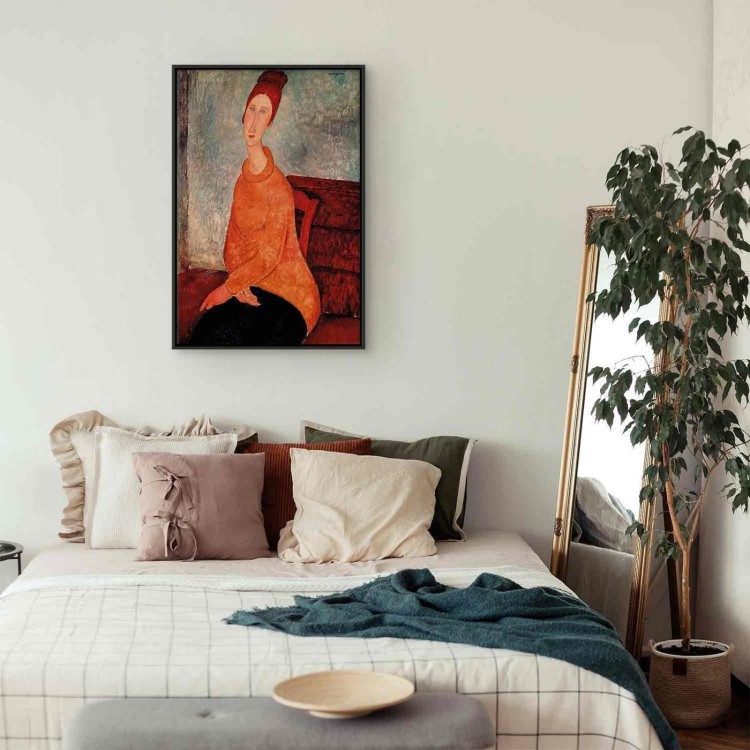 Obraz - Amedeo Modigliani – Jeanne Hébuterne w żółtym swetrze