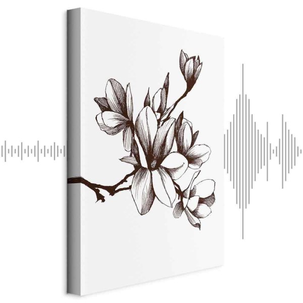 Obraz - Renesansowe magnolie (1-częściowy) pionowy