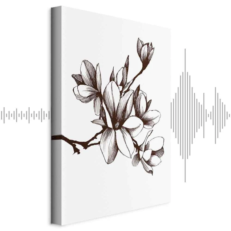 Obraz - Renesansowe magnolie (1-częściowy) pionowy