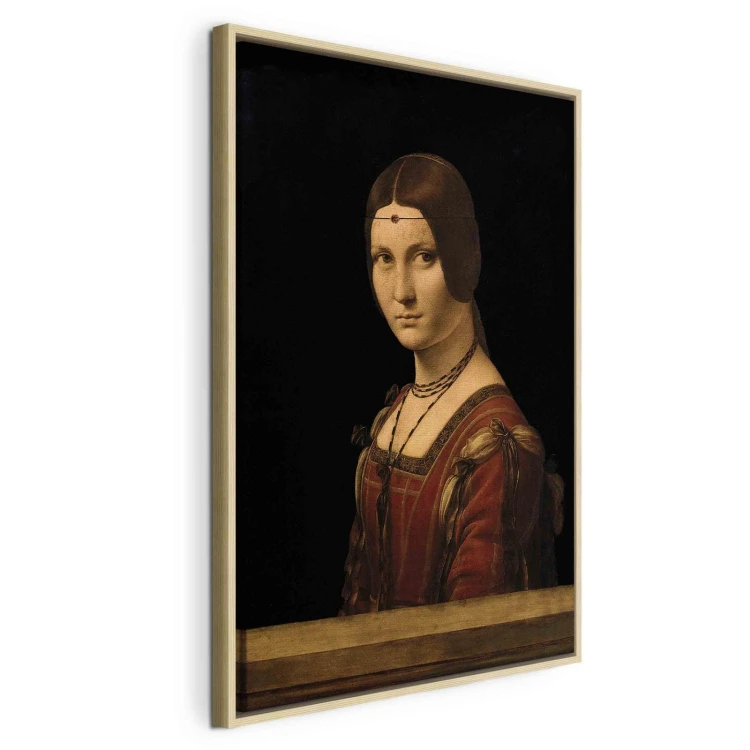 Obraz - Leonardo da Vinci – Piękna Ferronière