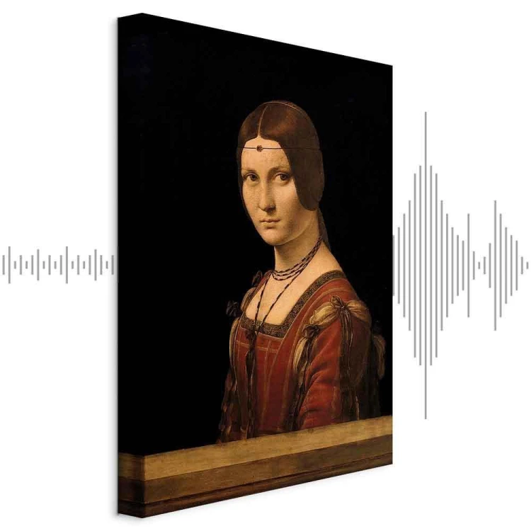 Obraz - Leonardo da Vinci – Piękna Ferronière