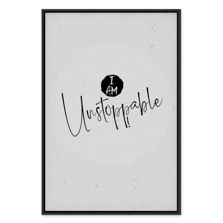 Obraz - I Am Unstoppable (1-częściowy) pionowy