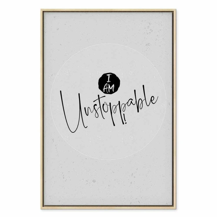Obraz - I Am Unstoppable (1-częściowy) pionowy
