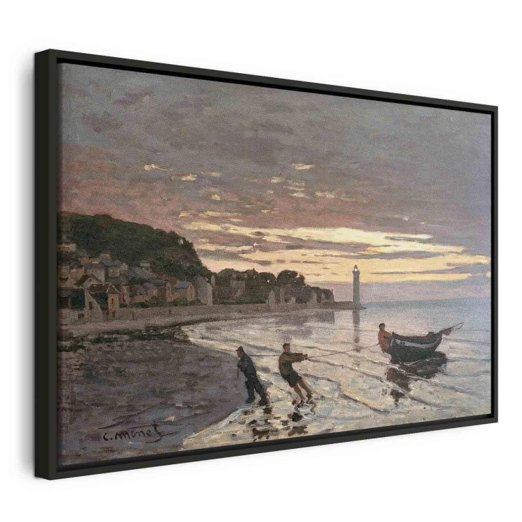 Obraz - Claude Monet – Holowanie łodzi w Honfleur