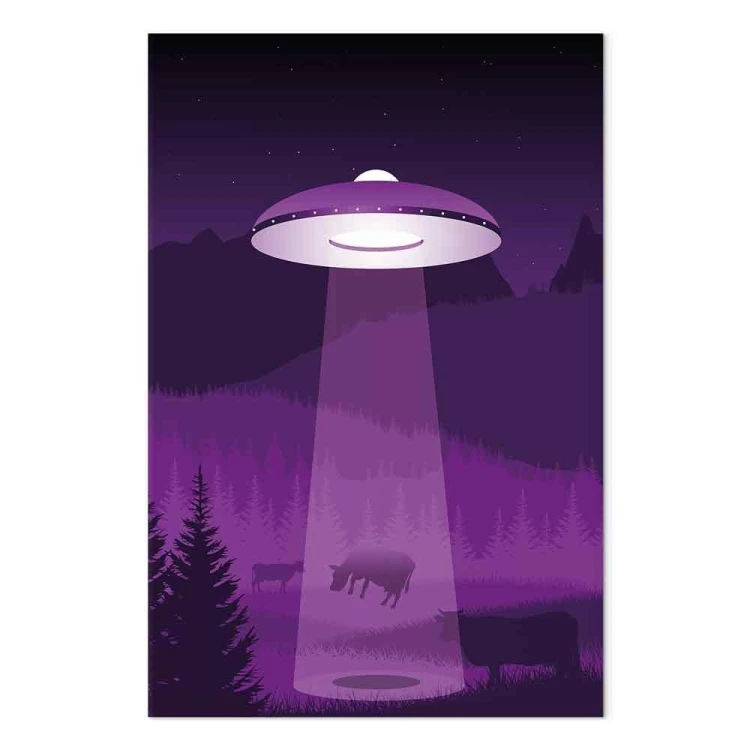 Obraz - Ufo (1-częściowy) pionowy
