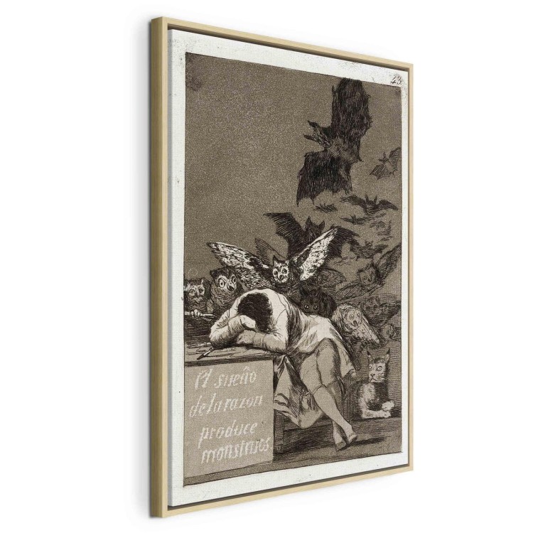 Obraz - Francisco Goya – Gdy rozum śpi, budzą się demony