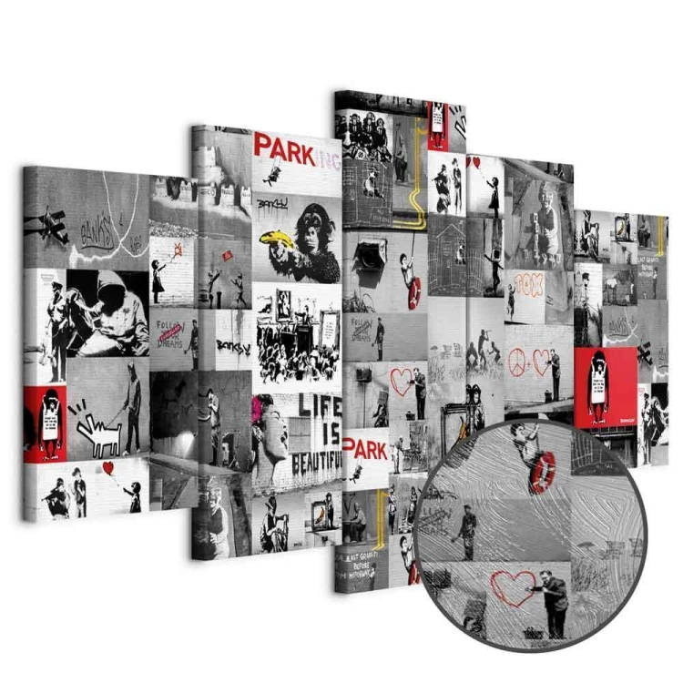 Obraz - Street Art: Banksy IV