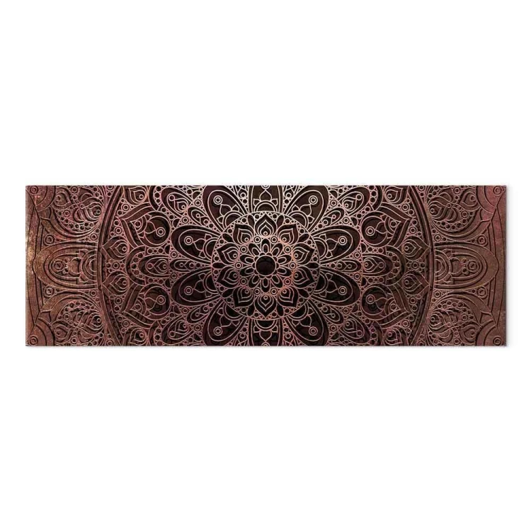 Obraz - Mandala: Bursztynowa cisza