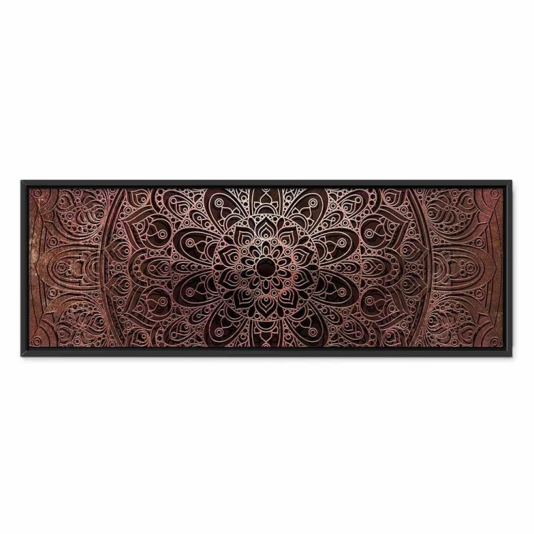 Obraz - Mandala: Bursztynowa cisza