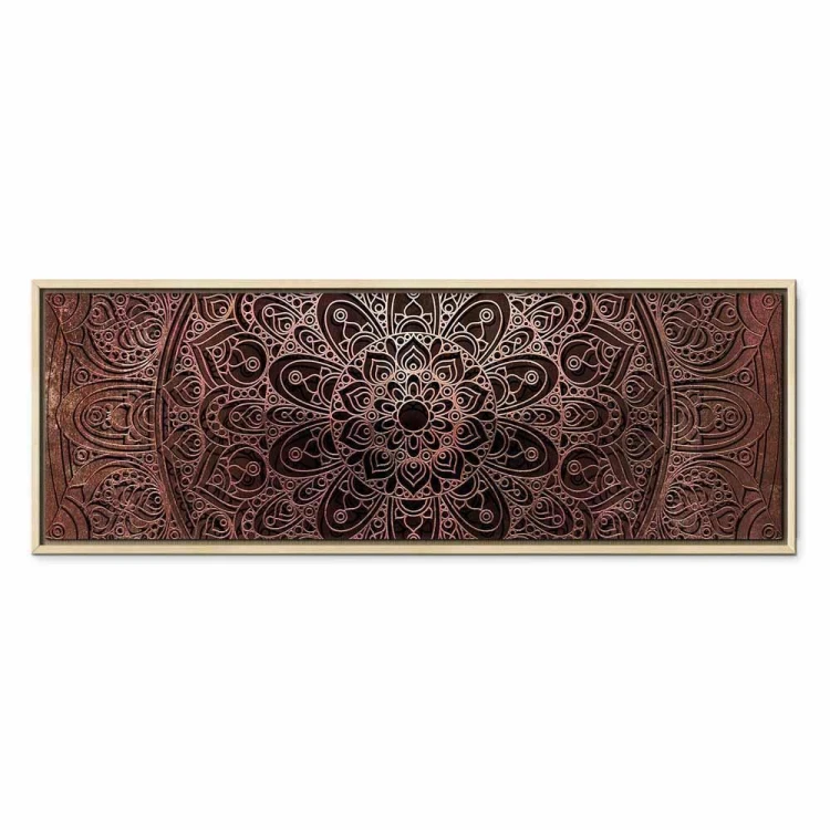 Obraz - Mandala: Bursztynowa cisza