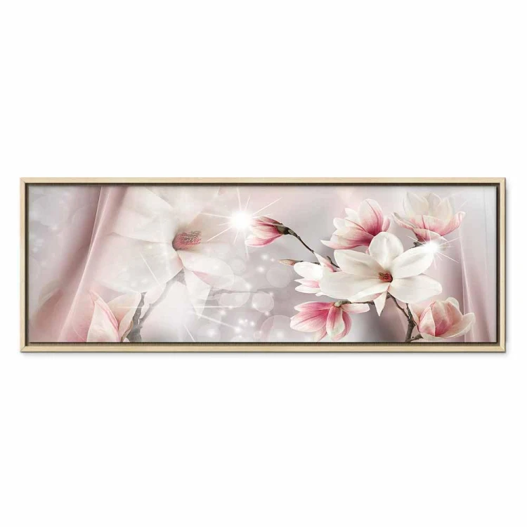 Obraz - Odbicie magnolii (1-częsciowy) wąski