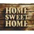 Obraz do samodzielnego malowania - Drewniane home