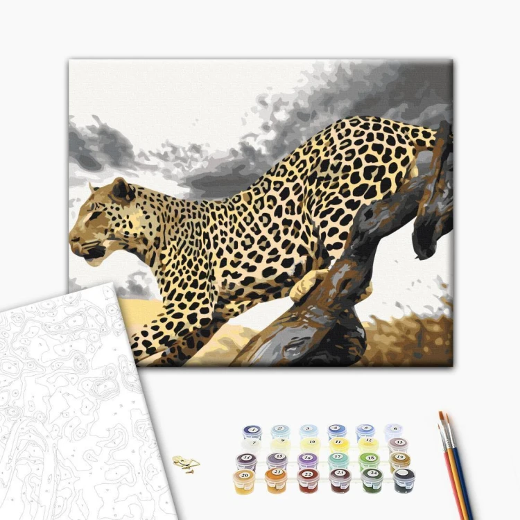 Obraz do samodzielnego malowania - Gepard