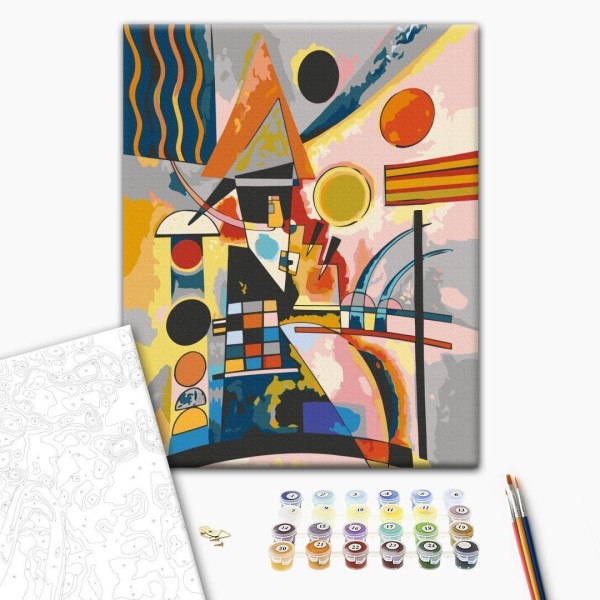Obraz do samodzielnego malowania - Vasily Kandinsky: Swinging