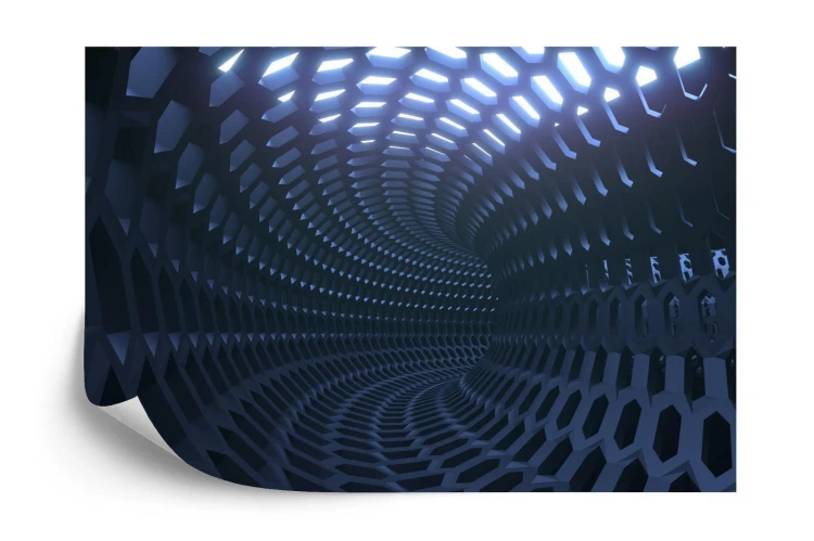 Fototapeta 3D Tunel - Abstrakcja