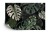 Fototapeta 4K Resolution Or Higher  Botanical Maximalism  High Contrast Leaves Pattern. Generative Ai Technology