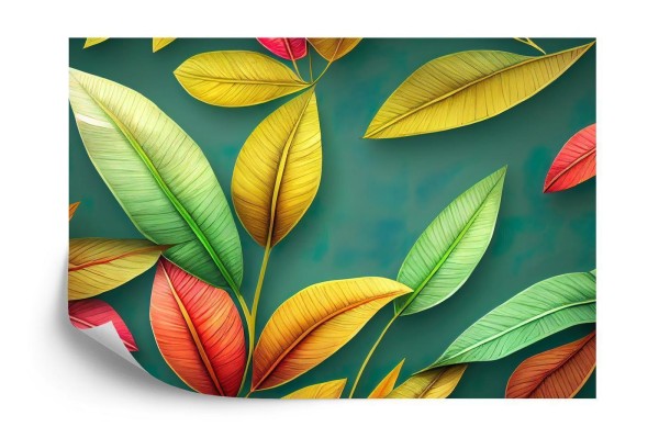 Fototapeta Tropical Trees And Leaves For Digital Printing Wallpaper  Custom Design Wallpaper 3D