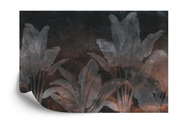 Fototapeta Tropical Trees And Leaves For Digital Printing Wallpaper  Custom Design Wallpaper - 3D