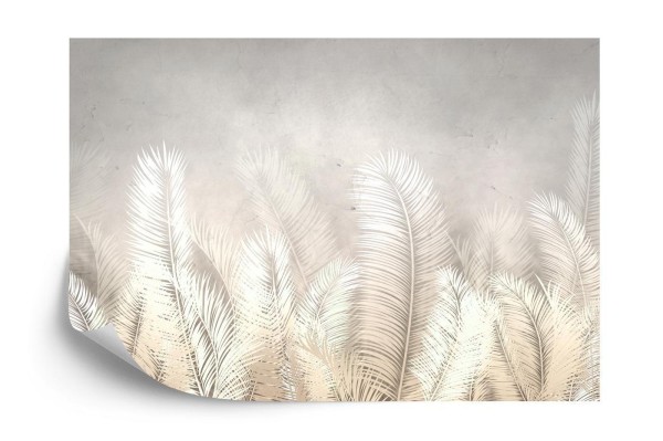 Fototapeta Tropical Trees And Leaves For Digital Printing Wallpaper  Custom Design Wallpaper - 3D