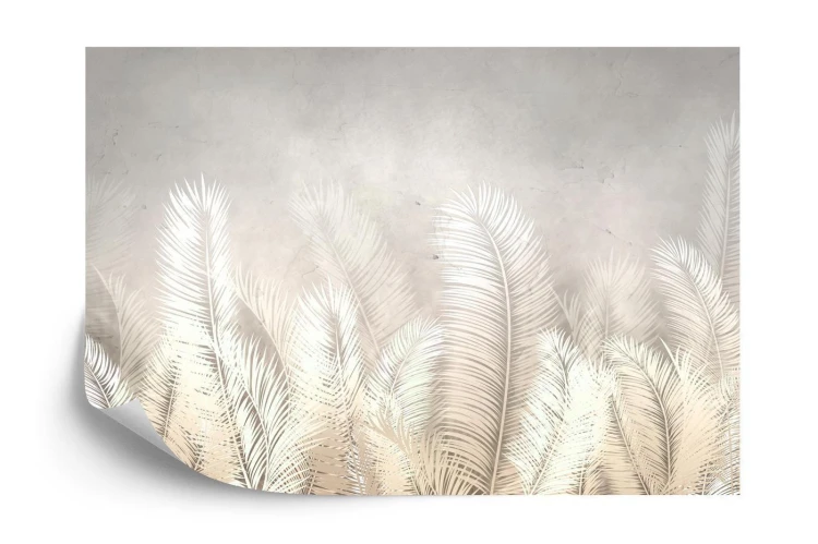 Fototapeta Tropical Trees And Leaves For Digital Printing Wallpaper  Custom Design Wallpaper - 3D