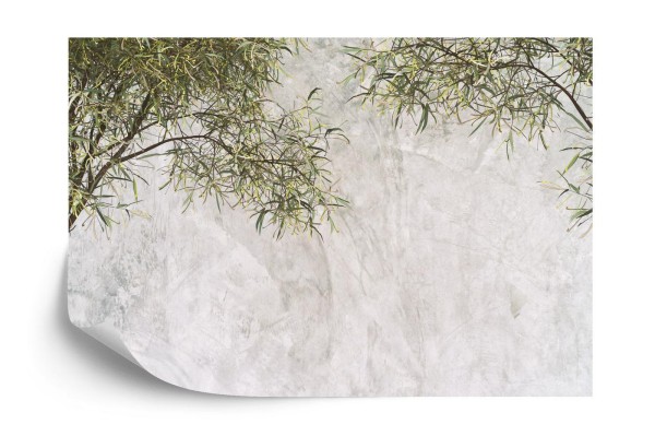 Fototapeta Tropical Trees And Leaves For Digital Printing Wallpaper  Custom Design Wallpaper - 3D