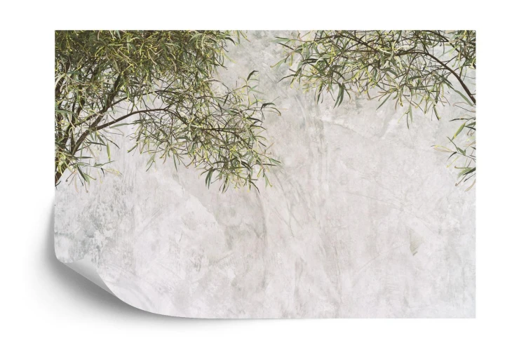 Fototapeta Tropical Trees And Leaves For Digital Printing Wallpaper  Custom Design Wallpaper - 3D