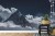 Fototapeta Top Of Mount In The Clouds At Night  Nepal