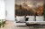 Fototapeta Ai Generated Image Of A Beautiful Landscape With Autumn Forest  A Lake And Hills