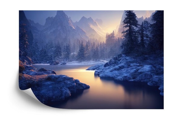 Fototapeta Breathtaking Nature Mountain Landscape  3D