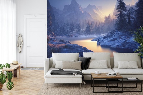 Fototapeta Breathtaking Nature Mountain Landscape  3D