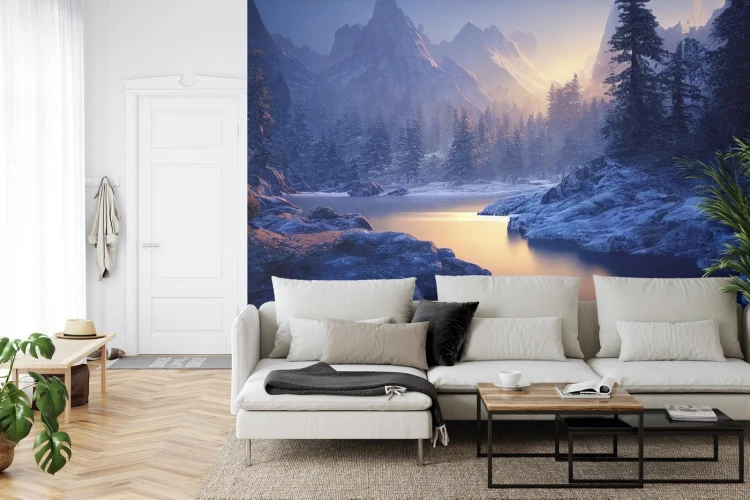 Fototapeta Breathtaking Nature Mountain Landscape  3D