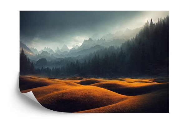 Fototapeta Breathtaking Nature Mountain Landscape  3D