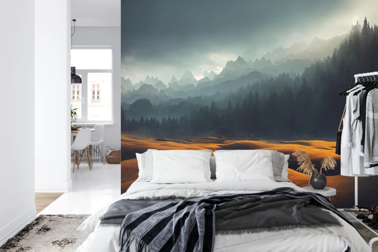 Fototapeta Breathtaking Nature Mountain Landscape  3D