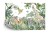 Fototapeta Children's Wallpaper  Watercolor Jungle And Animals. Lions  Giraffe  Elephant  Parrots  Zebra  Lemur