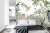 Fototapeta Children's Wallpaper  Watercolor Jungle And Animals. Lions  Giraffe  Elephant  Parrots  Zebra  Lemur