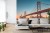 Fototapeta San Francisco Skyline With Oakland Bay Bridge At Sunset  California  Usa