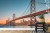 Fototapeta San Francisco Skyline With Oakland Bay Bridge At Sunset  California  Usa