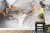 Fototapeta Black Gold Abstract Background Of Marble Liquid Ink Art Painting On Paper
