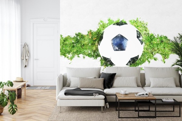 Fototapeta 3D Piłka Nożna  Sport