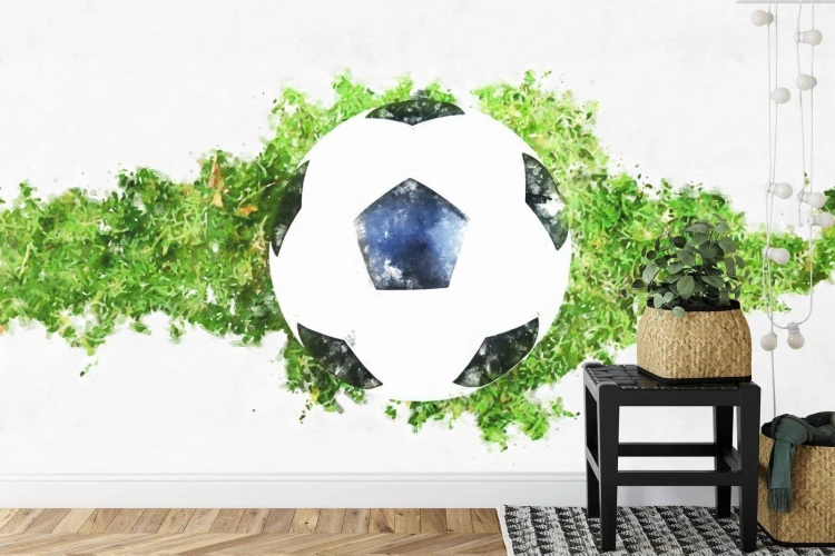 Fototapeta 3D Piłka Nożna  Sport