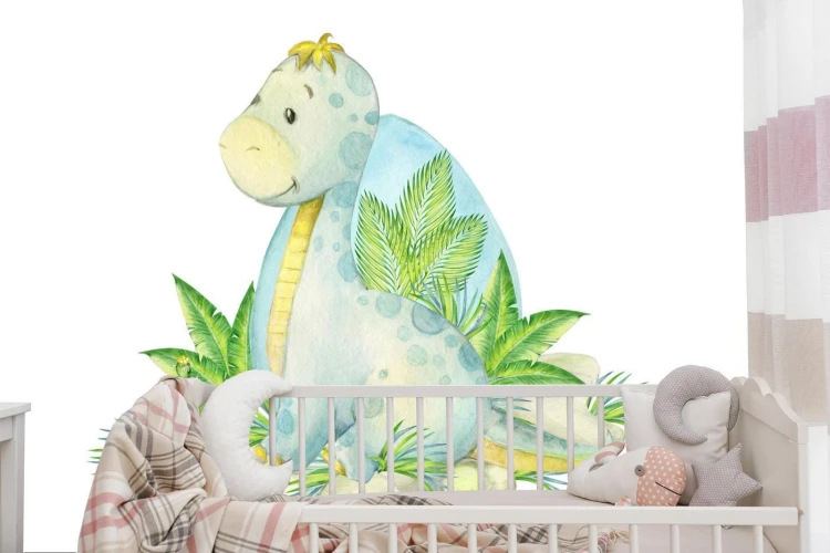 Fototapeta Mały Dinozaur I Natura