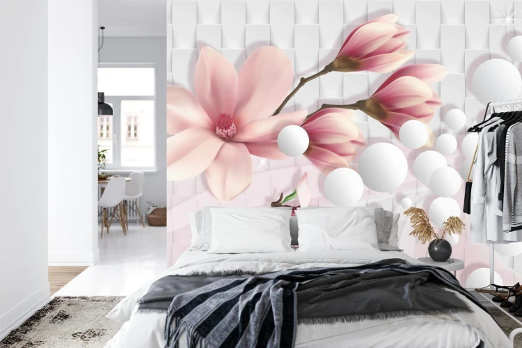 Fototapeta Kolorowa Magnolia