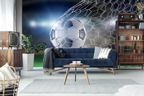 Fototapeta Piłka Nożna Gol 3D