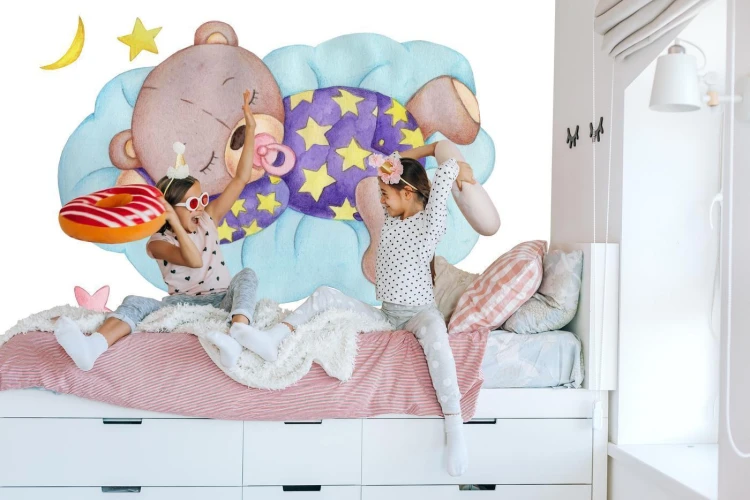 Fototapeta Śpiący Miś